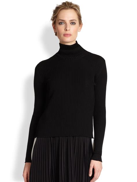 merino wool turtleneck sweater women's